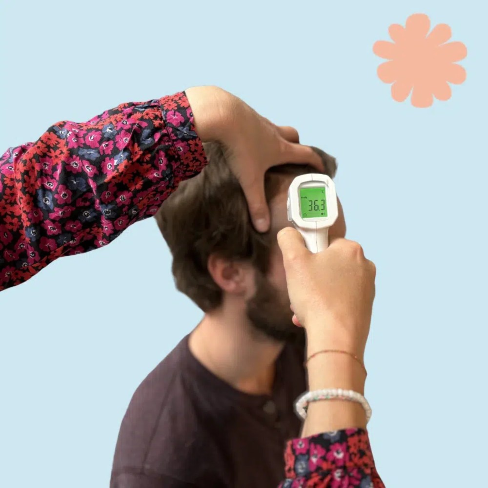 Prise de temperature