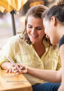 Karima et Cécile deux idels à paris