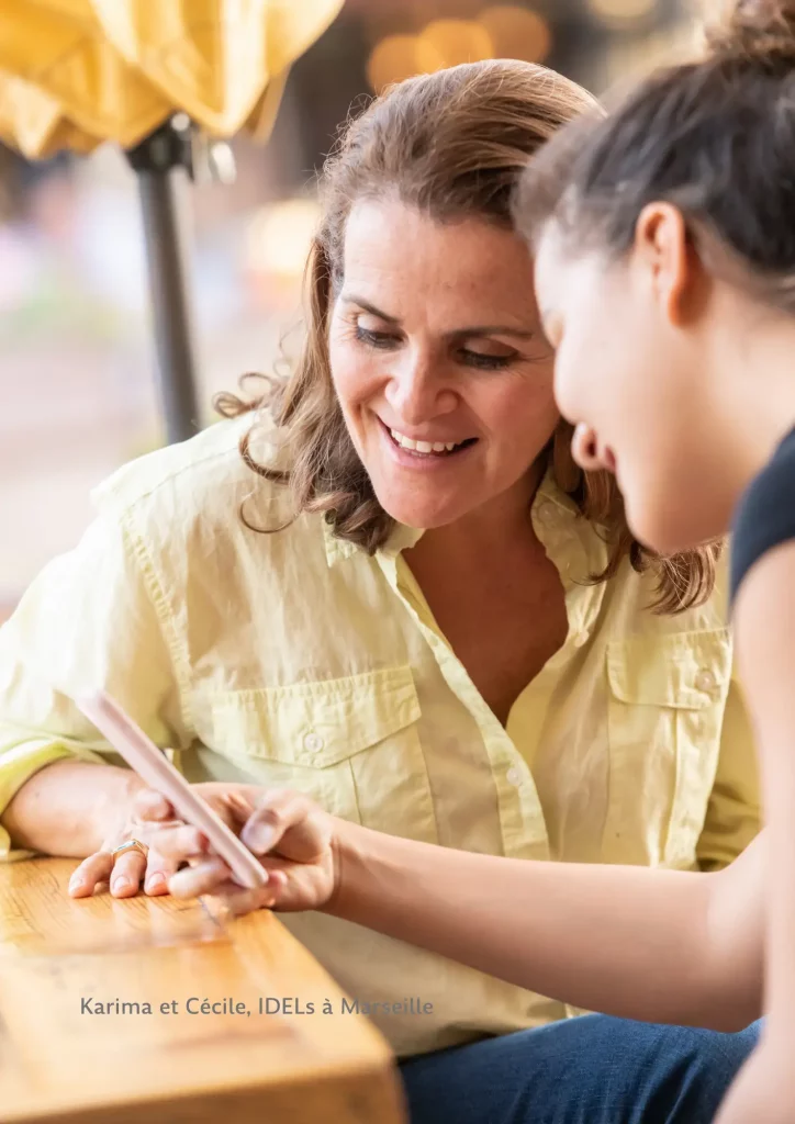 Karima et Cécile deux idels à paris