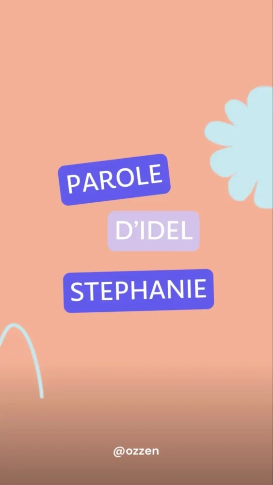parole d'idel - Stéphanie + facturière